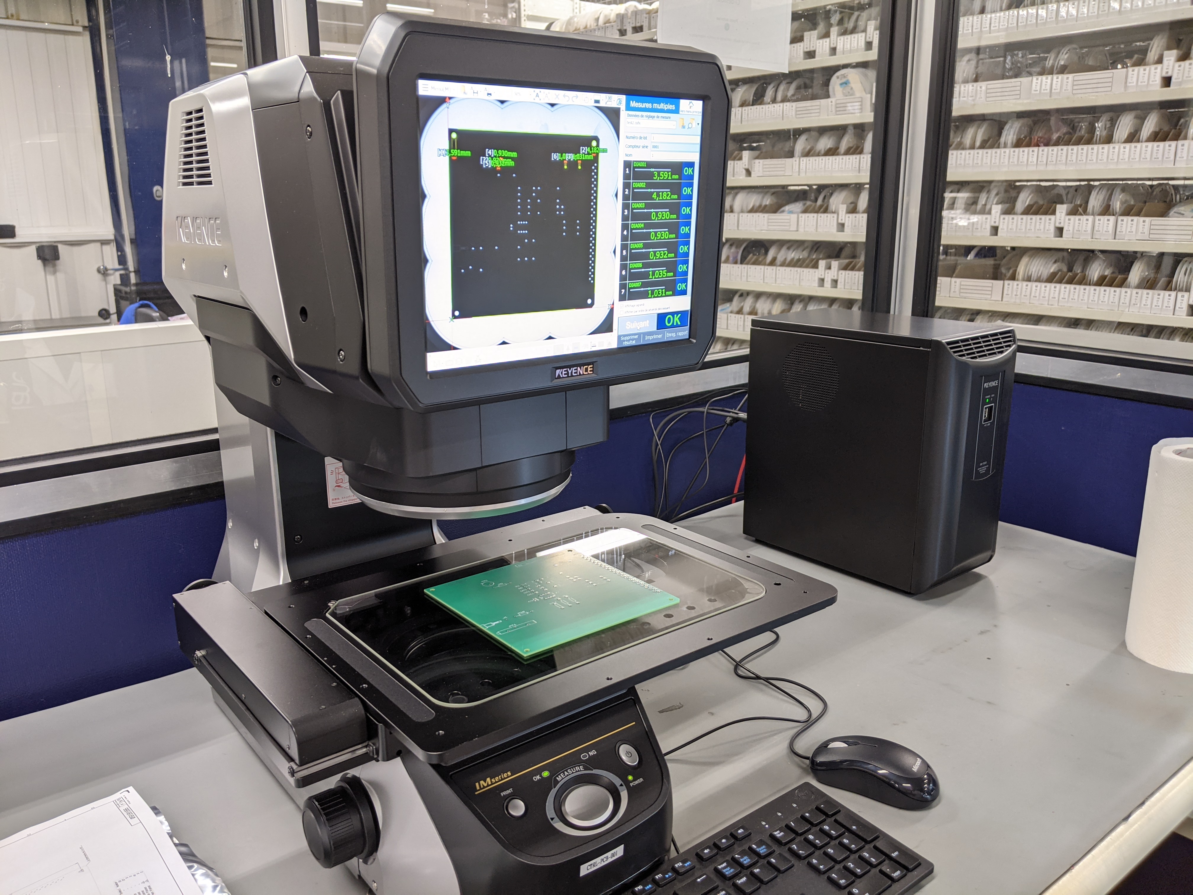 PCB input control machine picture