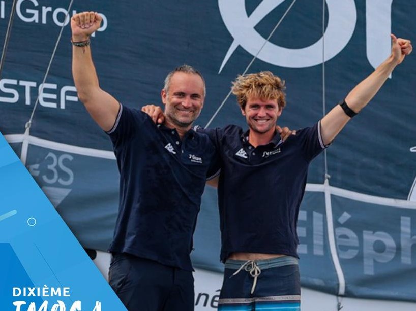 photo de l'arrivée de la course