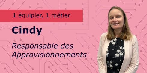 Visuel Cindy, Responsable des appro