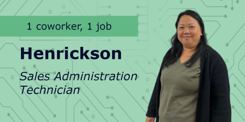 Visuel Henrickson, Sales administrator