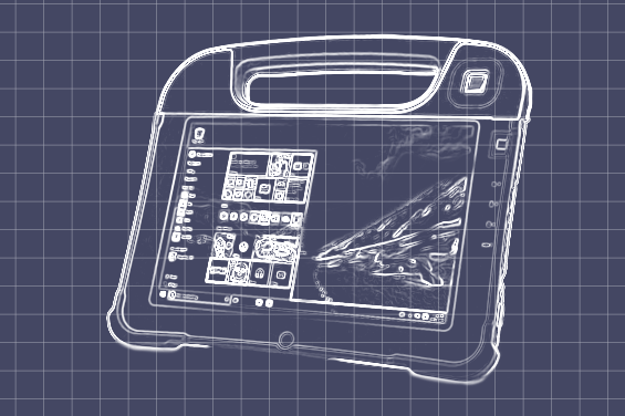 Robot control panel picture