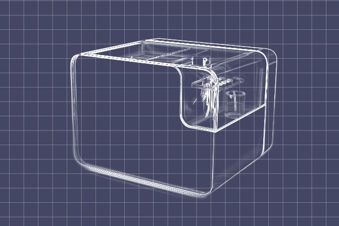 Machine allowing bacteria detection