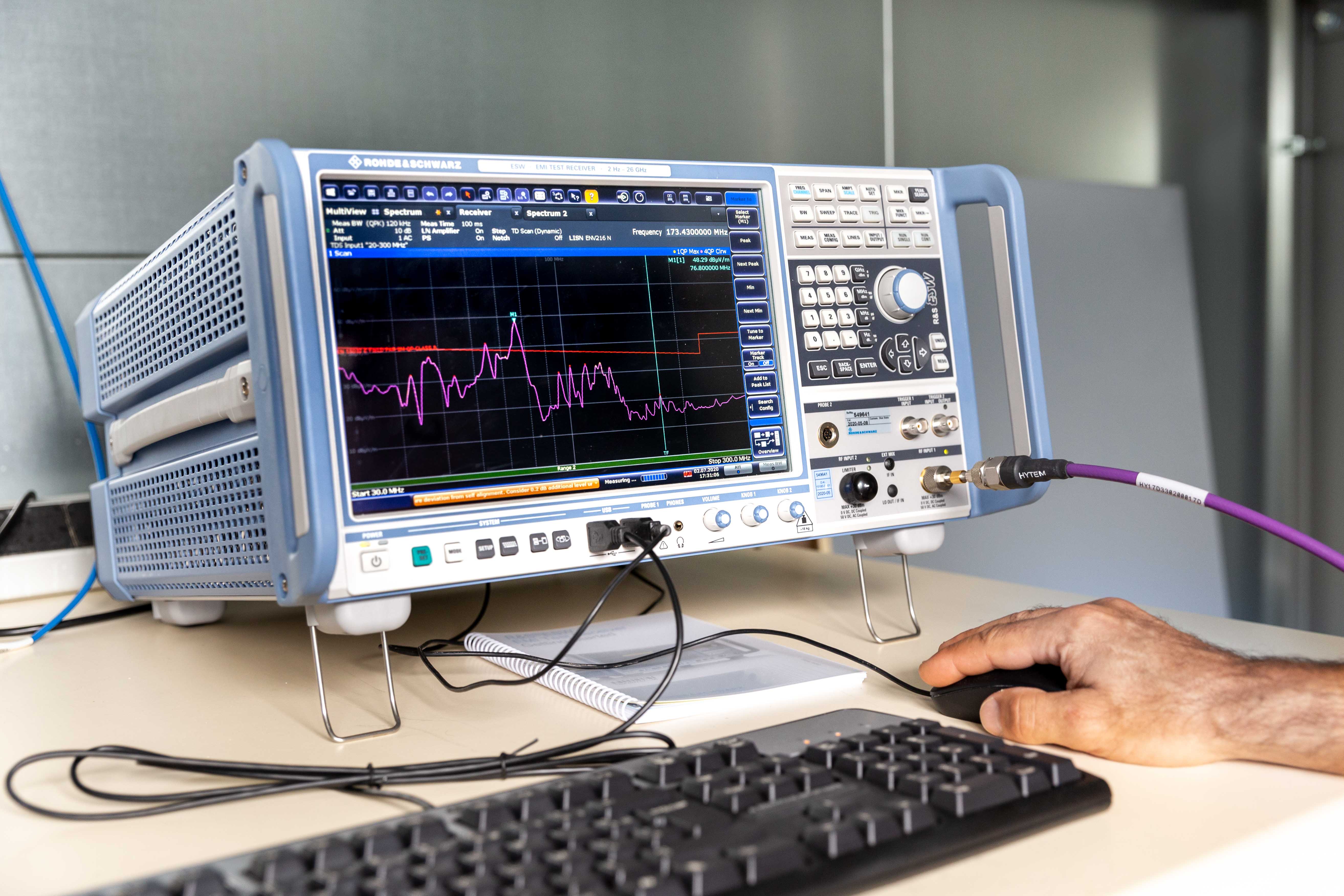 Appareil de mesure Qualification Lab